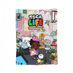 Toca boca life world  Korallfliisist Palus Viska Tekid Tekid Voodi Reisi Soe Magamistuba Tekk, 150x200cm