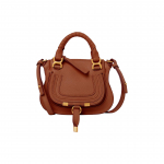 Chloe Marcie &Uuml;hev&auml;rviline Reguleeritav Eemaldatav &Otilde;larihm Teraviljaline Vasikanahast Minikott Crossbody K&auml;ekott Naiste K&auml;ekotid Pruun CHC23-SS595I31-25M Basic Set (Bag+Dust Bag)