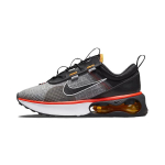 Nike Air Max 2021 Low top Running Shoes Gray Red Children Aged 3 7 Years Old DB1109-005 28.5 gray