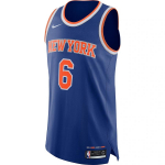 Nike New York Knicks Kristaps Porzingis Autentne S&auml;rk Icon Edition Korvpallis&auml;rk Meeste Tume Sinine AV2676-495 40
