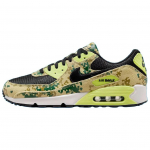 Nike Air Max 90 Premium Camo Pack - Kuldne Hele Sidrunikollane Unisex Tennised P&auml;evitusmeeskonna Kuldne Must IF1721-700 43