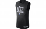 Nike Nba Brooklyn Nets Korvpall Dri Fit Varrukateta Topp DR6753-010 S