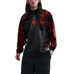 Nike FW25 Hollandi Meeskonna V&auml;ravavahi Mugav Mitmek&uuml;lgne Nahas&otilde;bralik L&otilde;tv L&otilde;ikega Pullover Jalgpalli S&auml;rk Meeste pealisr&otilde;ivad IO0785-010 L black