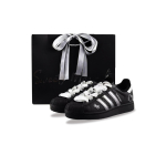 Adidas Originals Superstar 2 Kulumiskindel Ja Kerge Madala s&auml;&auml;rega Rula kingad Unisex Must H&otilde;bedane JI0079(Team129- 1) 39⅓ black