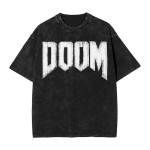 Tume M&auml;ngupesu &Uuml;lem&otilde;&otilde;duline T-s&auml;rk Streetwear Yk Doomguy Dooms Eternal Slayer Cacodemon T-s&auml;rgid Mehed Naised Puuvill Graafiliselt Tr&uuml;kitud M white