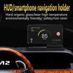6-tollise universaalse H6 auto HUD-i (Head-Up Display) projektoriga nutitelefoni navigatsioonihoidik gps hud k&otilde;igile autodele H6