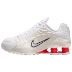 (WMNS) Nike Shox R4 'White Phantom Picante Red' Naiste AR3565-103 EU 40 gray