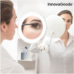 Suurendav peegel - InnovaGoods - Mizoom - LED - Painduv vars - Imikupp