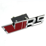 AGAV6 VRS Logo Auto Esiv&otilde;re Embleem Metallist M&auml;rgi Kaunistus Skoda Octavia Rs Fabia Rapid Superb Kodiaq Yeti Citigo Vision Kodiak black