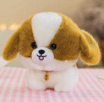 Elutruu Kawaii kohev koera pehme m&auml;nguasi simulatsioon kutsika mudel pehme nukk v&auml;ike chow pomeranian corgi yorkie plush kingitus t&uuml;drukule 20cm