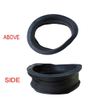 1440J0 9656202380 K&otilde;rge kvaliteediga intercooleri voolik Turbo laadija sisselaskevoolik Peugeot 308 408 3008 Citroen C4 RCZ 1.6T jaoks O-ring black