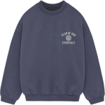 Fear of God Essentials fliisist &uuml;mmarguse kaelusega top meestele, v&auml;rvus Marine Blue, kood 192HO246264F S gray