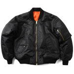 Meeste Retro Air Force MA-1 Talvine T&ouml;&ouml;riietus Puuvillane Jakk - Trendikas ja L&otilde;tv L&otilde;ige. Extra Extra Small must
