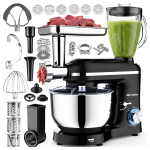 Maltec Maltecchef5000W-Bl Planeetk&ouml;&ouml;gimasin segisti blender 6.2L