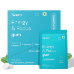 Neuro Energia & Fookus N&auml;rimiskumm - Piparm&uuml;nt | Kiire Energialaeng & Parandatud Fookus | Looduslik Kohviin + 60 mg L-Teaniin + Vitamiin B6 & B12 | Ei Lisatud S