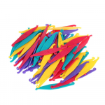 100 tk ortodontiline elastne asetaja breketite jaoks &ndash; elastsed kummipaela asetajad