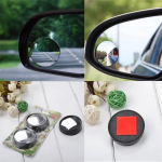 2tk Auto Auto Mirror Tauck V&auml;ike &uuml;mmargune peegli pimeala 360-kraadine lainurk tahavaate tagurpidi Aux