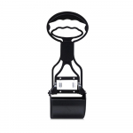 Pika k&auml;epidemega lemmikloomade kaakuri k&uuml;hvel koera kassi j&auml;&auml;tmekorjaja l&otilde;ualuu kakakupi koguja puhaste j&auml;&auml;tmete puhastamine L must