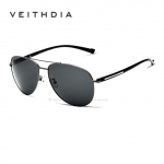 VEITHDIA Brand Designer Moe Unisex meeste p&auml;ikeseprillid Polarized Mirror Vintage p&auml;ikeseprillid 2708 hall v&auml;rv