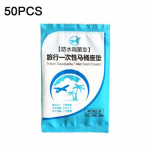 Kodukomplekt 50 tk Plastikust Business Travel Universal WC-istme &uuml;hekordse kleebisega kate 50pcs