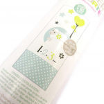 Les Tr&eacute;sors De Lily [M4723] &ndash; uksekleebis  Tom ja Zo&eacute;  roheline lammas. . . (200x85 cm) roheline