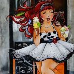 DIY 5D t&auml;isteemantmaal Ristpistega ilu Mosaiik Teemanttikandid N&auml;put&ouml;&ouml; 20X30CM