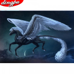 5D-teemantmaal, t&auml;ispuuritav &uuml;mmargune mosaiik, kodukaunistus, tikandid, ristpistes k&auml;sitsi valmistatud kingitus 20X30CM