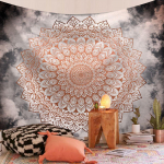 35 v&auml;rvi India Mandala Gobel&auml;&auml;n Hipi Seinavaibad Boho Voodikate Rannar&auml;tik Joogamatt Tekk Laualina 130x150cm 230X180cm