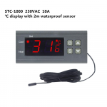 Digitaalne LCD temperatuurikontrolleri termostaat STC-1000 termostaadi regulaator Soojendi jahuti kaks relee v&auml;ljundit