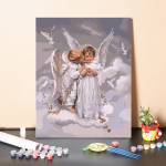 Kunst Kodukaunistus Digitaalne &otilde;limaal DIY Painting Numbrite j&auml;rgi L&otilde;uend Numbrid &Otilde;limaal 40x50cm no frame