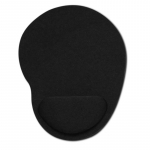 FONKENi ergonoomiline hiirematt, mugav randmetoega hiirematt arvutilauale s&uuml;learvuti s&uuml;learvuti m&auml;nguri hiirepadi must