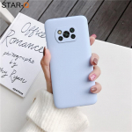 Candy Color silikoonist telefoni&uuml;mbris Xiaomi Poco X3 Nfc F2 F3 Pro M3 Poco X2 telefoni matt pehme TPU tagakaane korpustele Xiaomi Poco X3 Pro