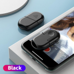 FONKEN Q03 Mini Bluetooth Selfie Shutter kaamera kaugjuhtimispuldi nupp juhtmevaba kontrolleri katik Android iPhone'i jaoks must
