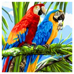 5D DIY Teemantmaal Loom Tiiger Maastiku Ristpistes T&auml;ispuurimine &Uuml;mar Teemanttikandid Mosaiik Kunstpilt Kodukaunistus Full Round 20x20CM