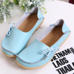 Naiste platvormkingad Ehtsast nahast emakingad, paelad Reguleerige tihedust Retro Mugav libisemisvastane suur jalan&otilde;u 39 kuukivi sinine v&auml;rv