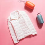 Naiste talvekrae &uuml;hev&auml;rviline pikkade varrukatega &otilde;huke, kerge vabaaja sulejope S-7XL 4XL