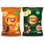 Lay's kartulikr&otilde;psud, Tai maitse, Tai maitse, Tai suupiste, 67 g. - 75 g (Pakis 2) Extra Barbecue - Mieng Kam