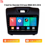 Loominguline Android-autopleier Chevrolet S10 Isuzu DMAX 2015-2018 autoraadio jaoks Android Carplay 2 DIN 9-tolline GPS-navigatsiooniga multimeediumipleier