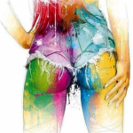 5D DIY Teemantmaali Ristpistekomplektid Teemantmosaiik V&auml;rviline Huule T&auml;isringi puur Maastiku K&auml;sit&ouml;&ouml; De Full Round 20x30CM