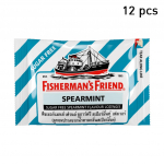 Fisherman's Friend imemistabletid, rohem&uuml;nd, suhkruvabad rohem&uuml;ndimaitselised pastillid, 25 g. x 6 /12 / 24 tk 25 g. x 12 pcs