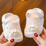 TWINFLAMES Lapsed Sussid Suvised Armsad T&uuml;drukud Multifilmid Libisemiskindlad Poiss Pehme p&otilde;hjaga Beebi Sandaalid Aukad Kingad Kodu Beebi 21-22 valge