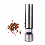 Elektriline soola- ja pipraveski komplekt (Patareid ei kuulu komplekti) - Automaatsed reguleeritavad loksutajad &ndash; roostevabast terasest j&otilde;uallikaga 1pc h&otilde;be