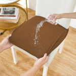 Veekindel s&ouml;&ouml;gitooli kate Lihtsalt paigaldatav veniv žakaarv&auml;rvi baaripukk istmekate M&ouml;&ouml;blikaitse tseremoonia bankettp&uuml;had 1PCS must