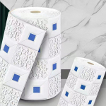 3D isekleepuvad seinakleebised elutuppa magamistoa heliisolatsiooni vahttapeet kodukaunistuseks 70CMX10M