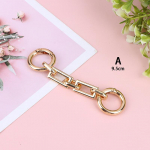 Kotipikenduskett Crossbody rahakott Ketirihm K&auml;ekott isetehtud metallist rippuv pannal 9.5CM