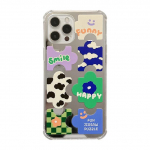 Creative Mirror Silikoonist P&otilde;rutuskindel peegel Pehme Armas Smile Telefoni &Uuml;mbris Iphone 12 Mini 13 Pro Max 11 Xsmax 7 8 Plus Xr X Cover jaoks for iphone 13