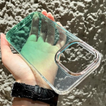 Gradient Glitter l&auml;bipaistev telefoni&uuml;mbris iPhone 14 Pro Max 13 12 11 Pro Max 13 14 Plus p&otilde;rutuskindel l&auml;bipaistev akr&uuml;&uuml;lkate For iPhone 13Pro