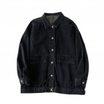 Naiste teksamantel, avar jakk XXXXXL must