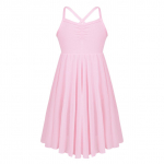 T&uuml;drukute balletikleit Varrukateta balletitrikood Laste v&otilde;imlemisriided Moodsa tantsu kleit 3-4 Years roosa