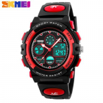 Skmei Fashion Casual Quartz Digital Spordikell Veekindlad Multifunktsionaalsed Laste Kellad Poistele T&uuml;drukutele &Otilde;pilastele K&auml;ekellad 1163